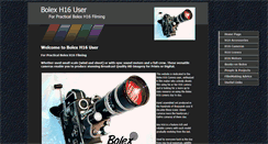 Desktop Screenshot of bolexh16user.net